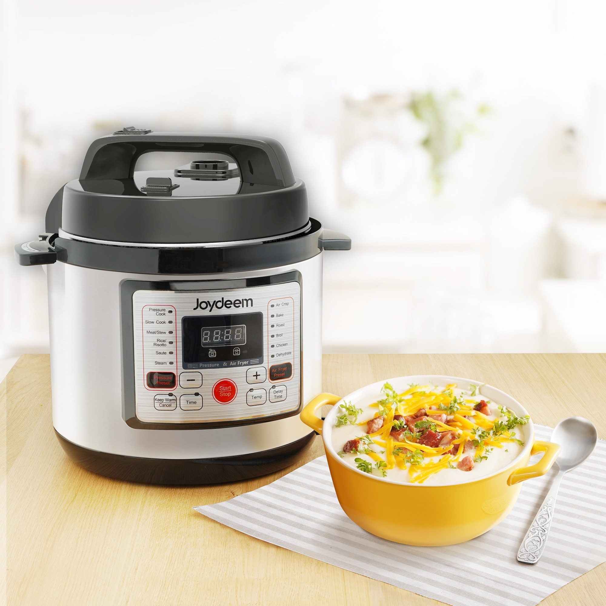 Reviewing Joydeem Rice Cooker & Hot Pot Combo