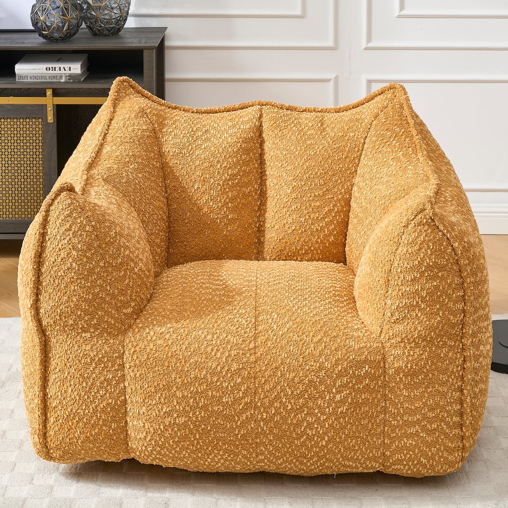 Sofa Chairs with Highly Resilient Foam for Living Rooms And Bedrooms, Comfortable Square Lazy Sofas, Sofas for Adults to Play