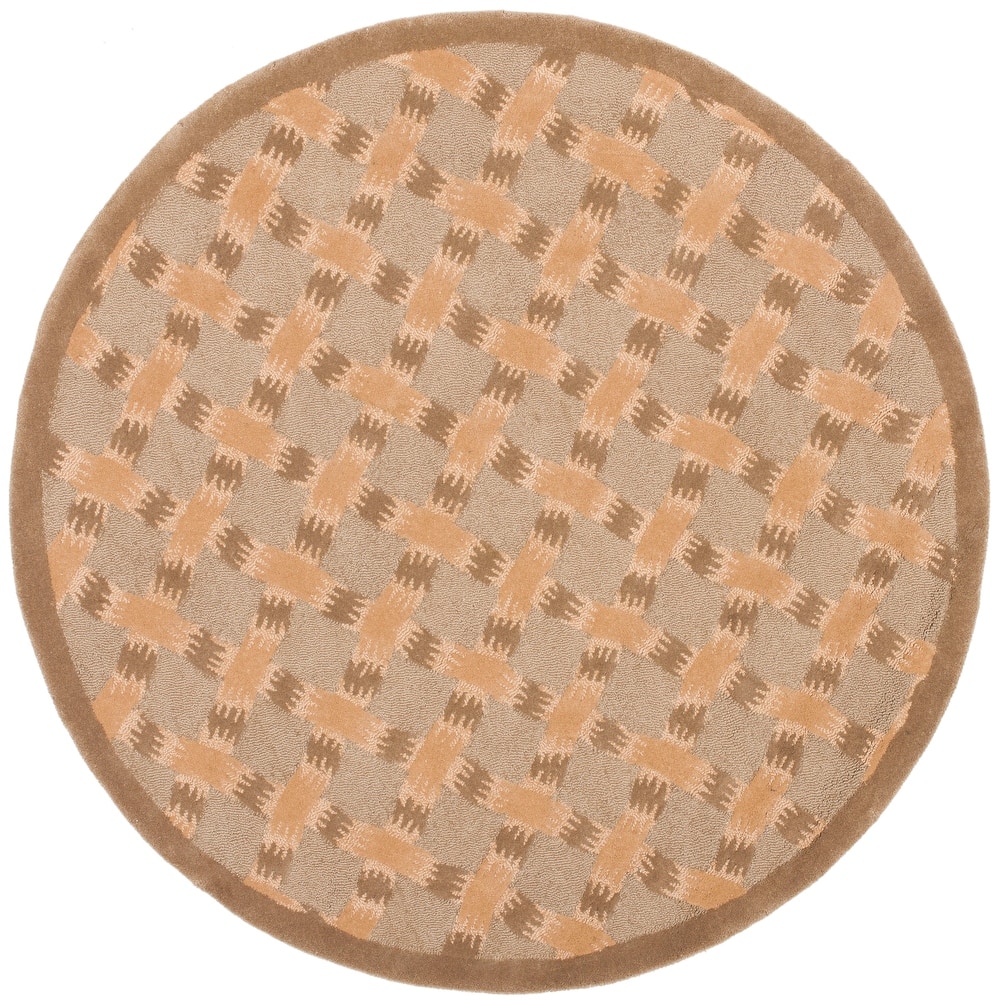 SAFAVIEH Handmade Soho Chelsi Trellis N.Z. Wool Rug