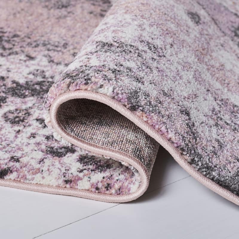 SAFAVIEH Glacier Honey Watercolor Modern Abstract Rug