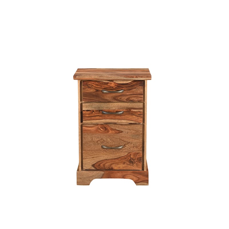 Avenue Live Edge Filing Cabinet