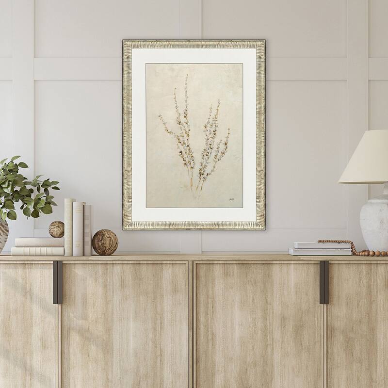 Paragon Whispering Grasses III Framed Art - Wood