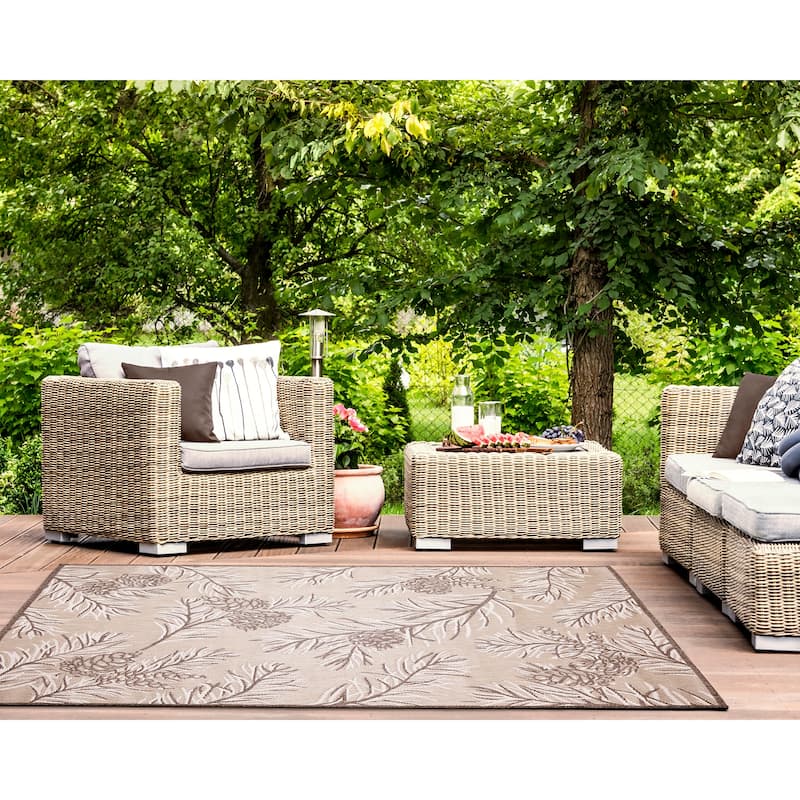 Liora Manne Malibu Pine Indoor/Outdoor Rug