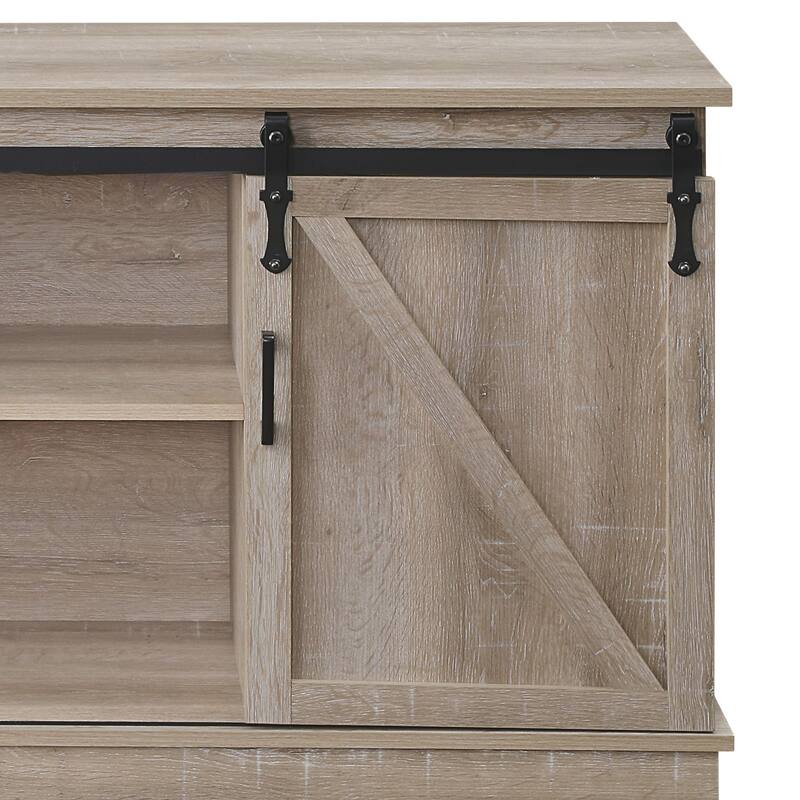 Bellarosa Gray Washed Finish TV Stand