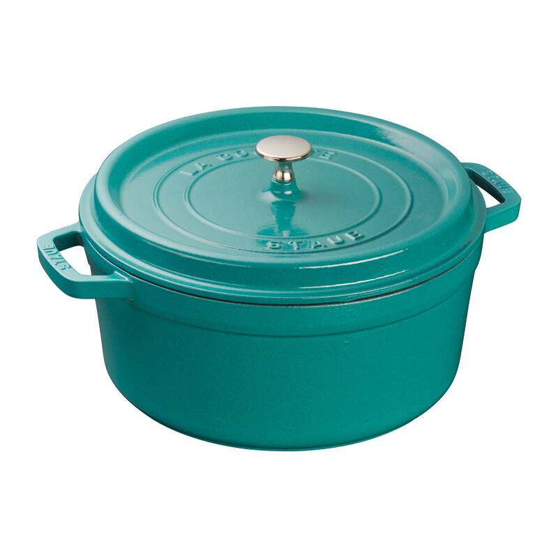 STAUB Cast Iron 5.5-qt Round Cocotte