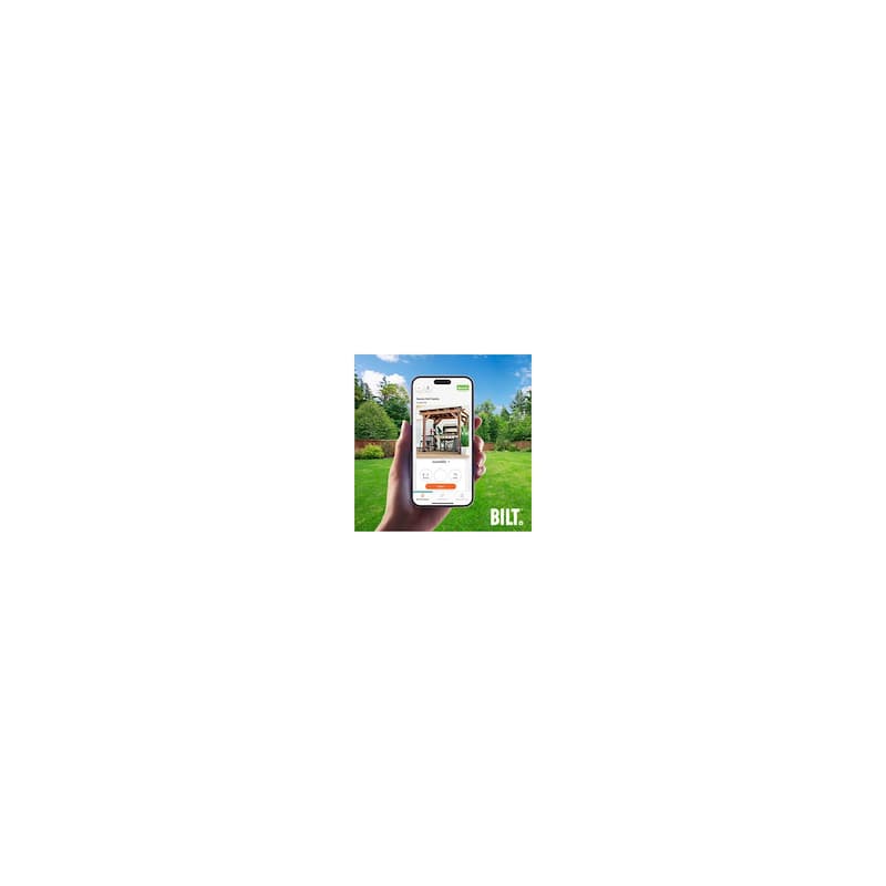 Backyard Discovery Saxony 8x5' Cedar BBQ Grill Gazebo with Steel Roof