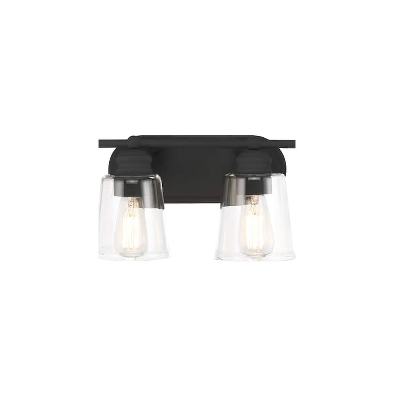 Modern Farmhouse 6-light Black Bathroom Vanity Lights with UL Certified - 44''