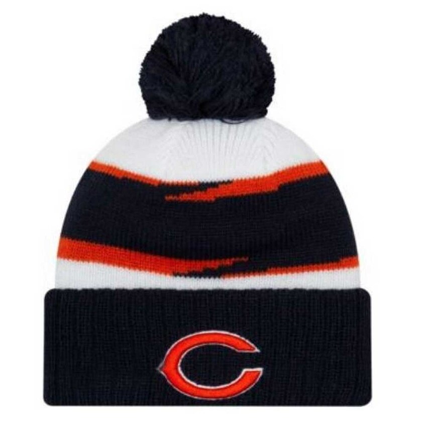 Shop New Era 2018 Nfl Chicago Bears Thanksgiving Stocking Knit Hat