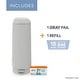 preview thumbnail 2 of 3, Diaper Genie Signature Pail - 18 bags