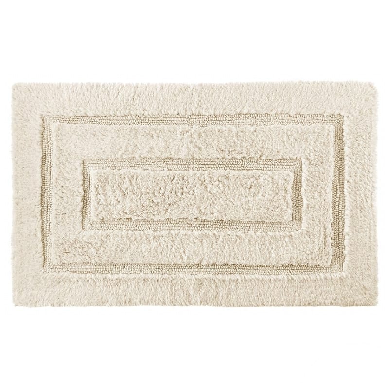 Luxurious Cotton Bath Mat - 1'8 x 2'8 - Ivory