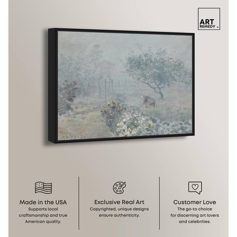 Fog Canvas by Art Remedy