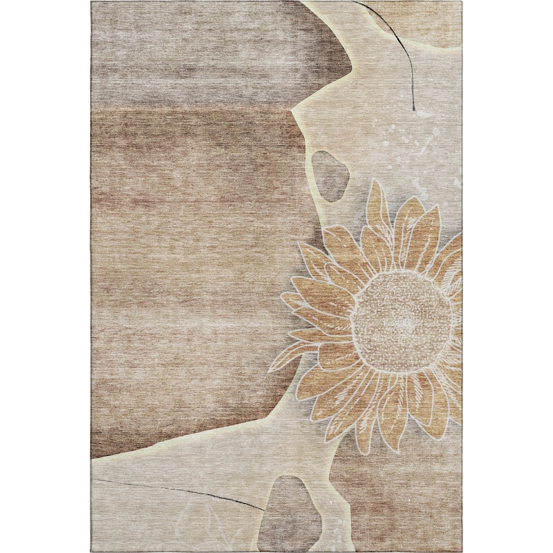 Premium Washable Super Soft Chic Floral Mayfield Rug