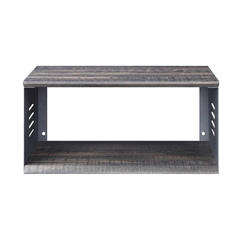 Tasker Accent Table and Wall Shelf Set