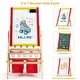 preview thumbnail 12 of 12, Flip-Over Double-Sided Kids Art Easel - 20.5 " x 20 " x 42 " (L x W x H)