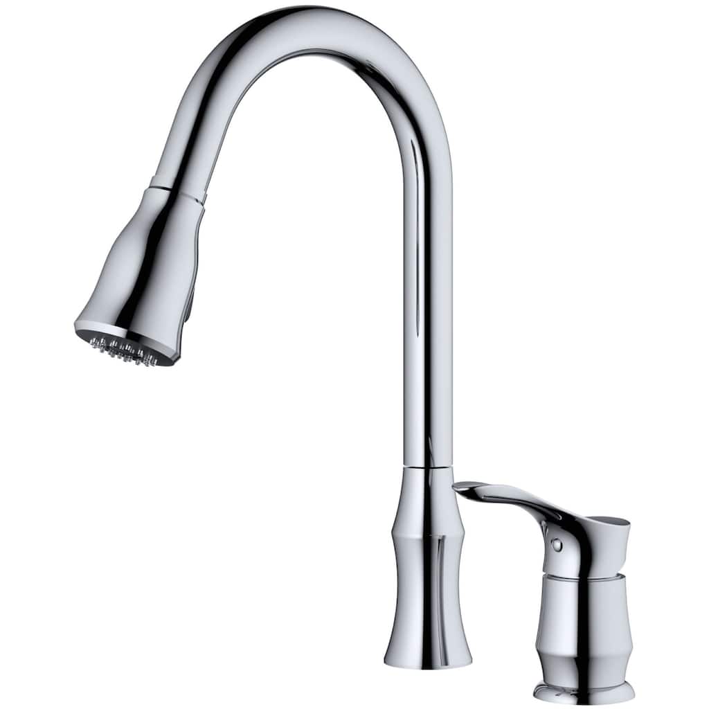 Karran USA KKF260 Hillwood 1.8 GPM Single Hole Pull Down Kitchen