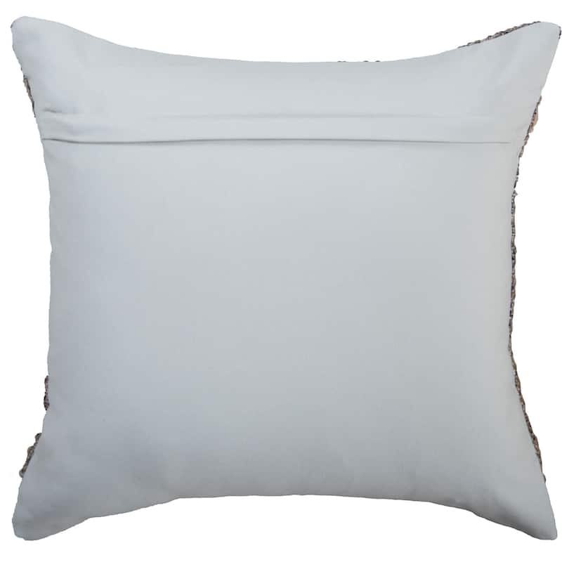 Rizzy Home Modern Heathered Solid Throw Pillow