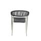 preview thumbnail 31 of 32, Furniture of America Holcomb Modern Wicker Rope Curved Patio Dining Arm Chair