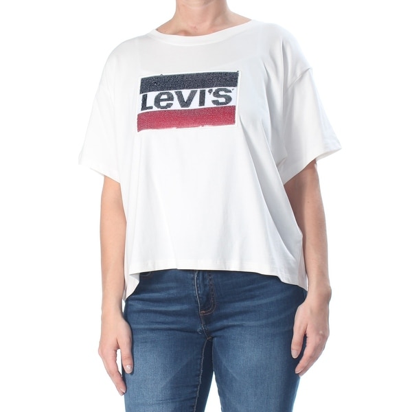 white levis top womens