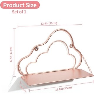 Pink Floating Shelves for Wall - Bed Bath & Beyond - 39467304