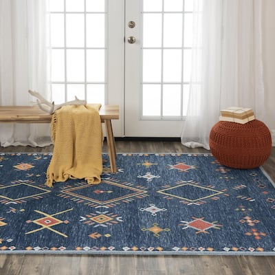 Alora Decor Catawba Southwest Geometric Diamond Rug