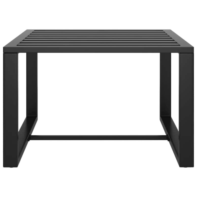 vidaXL Patio Furniture Set Outdoor Sectional Sofa Set Aluminum Anthracite