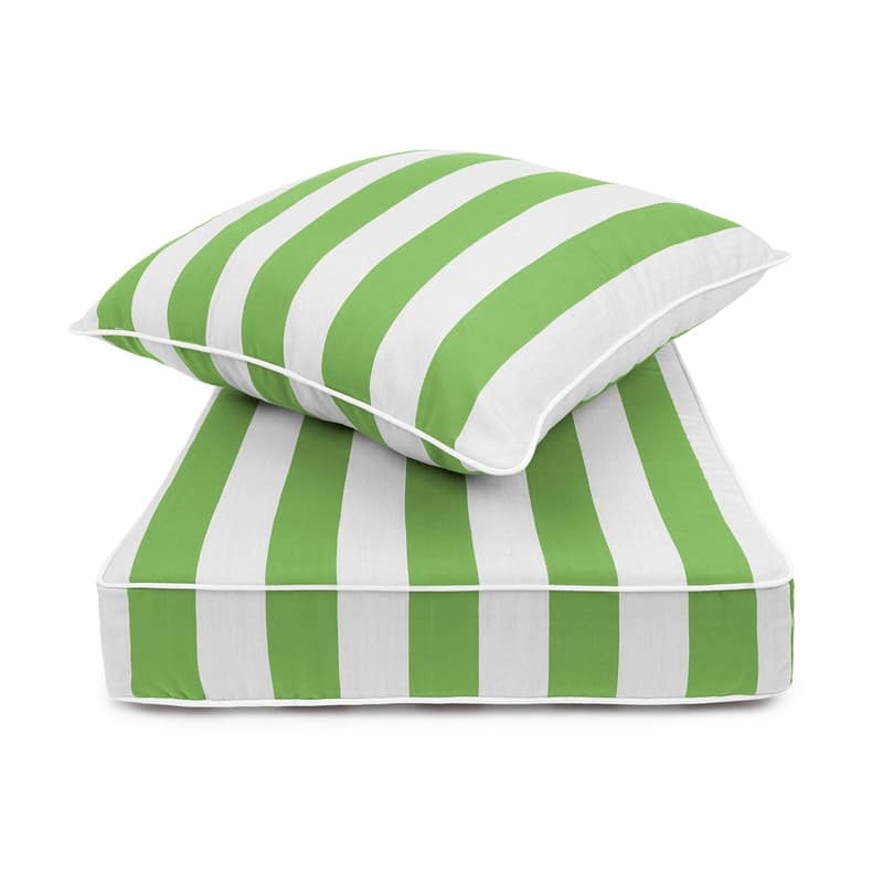Sherry Kline Indoor/Outdoor Cabana Stripe Deep Seat Cushion (Seat & Back)