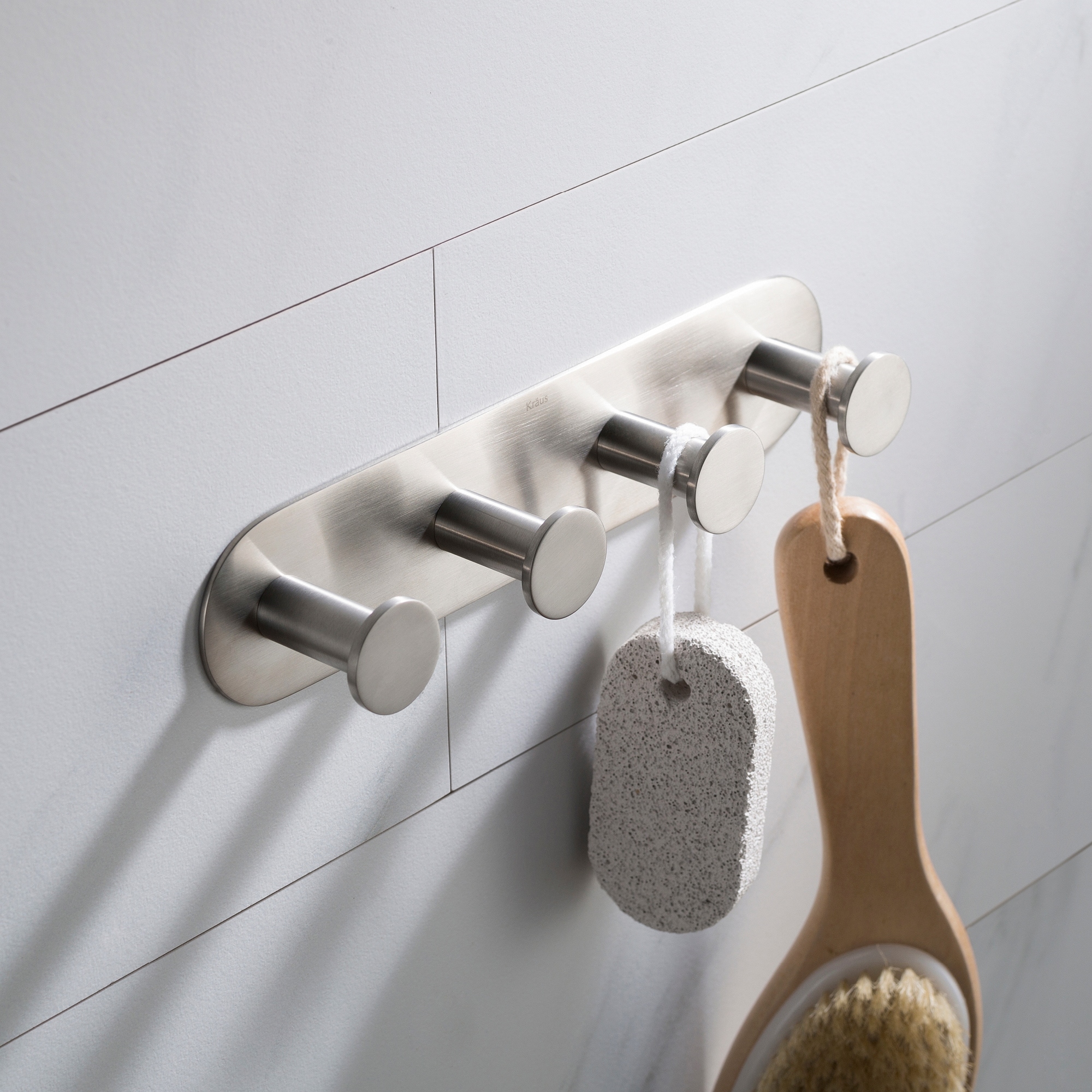 Matte black clearance towel hook rack