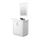 Option White, Black Trim, Giotto Quartz Top