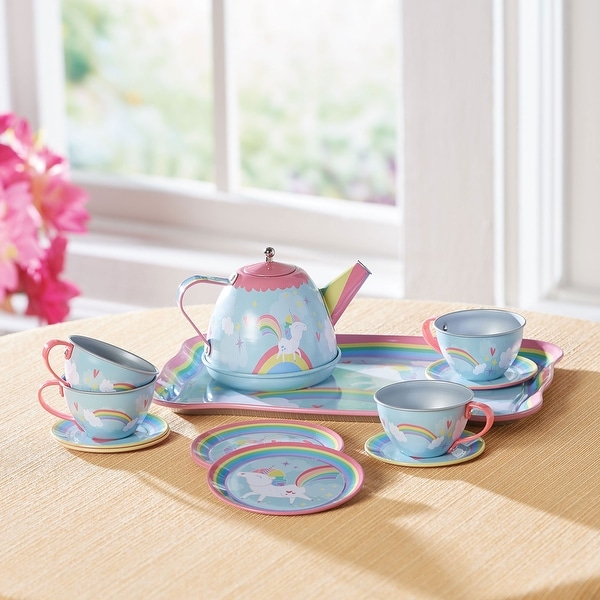 unicorn tea set