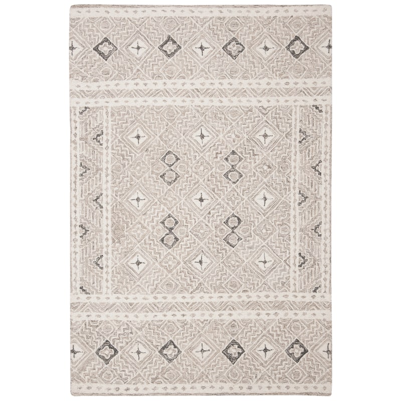 SAFAVIEH Handmade Micro-Loop Jelske Wool Rug