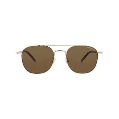 Montblanc Aviator-Frame Metal Sunglasses