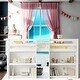 preview thumbnail 1 of 11, Kids Twin Loft Bed With Multifunction, Sturdy Construction Loft Bed, Stylish Kids Low Bed White