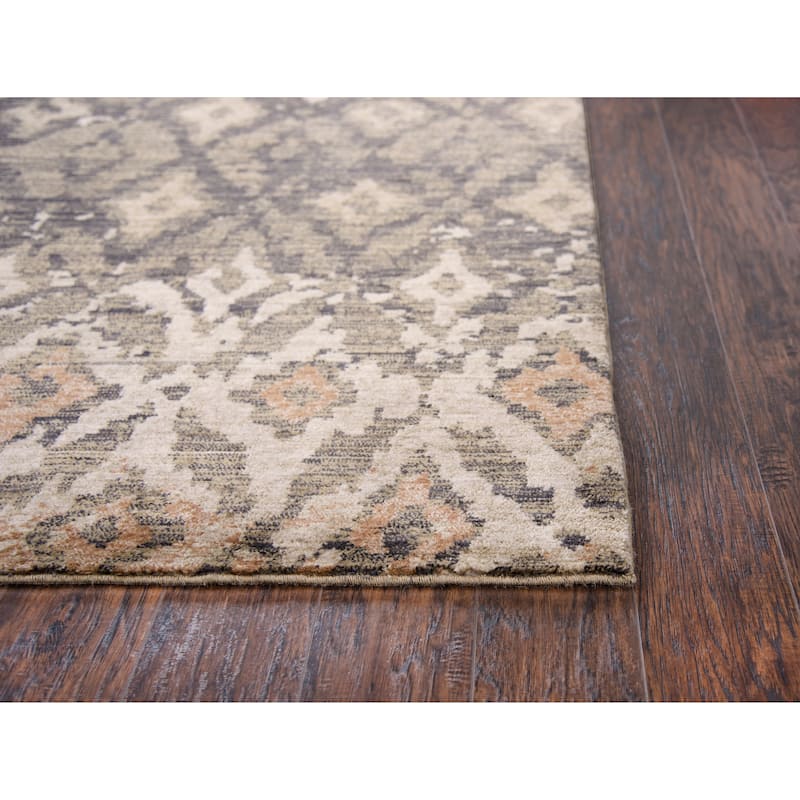 Alora Decor Euphoria Ikat Wool Rug