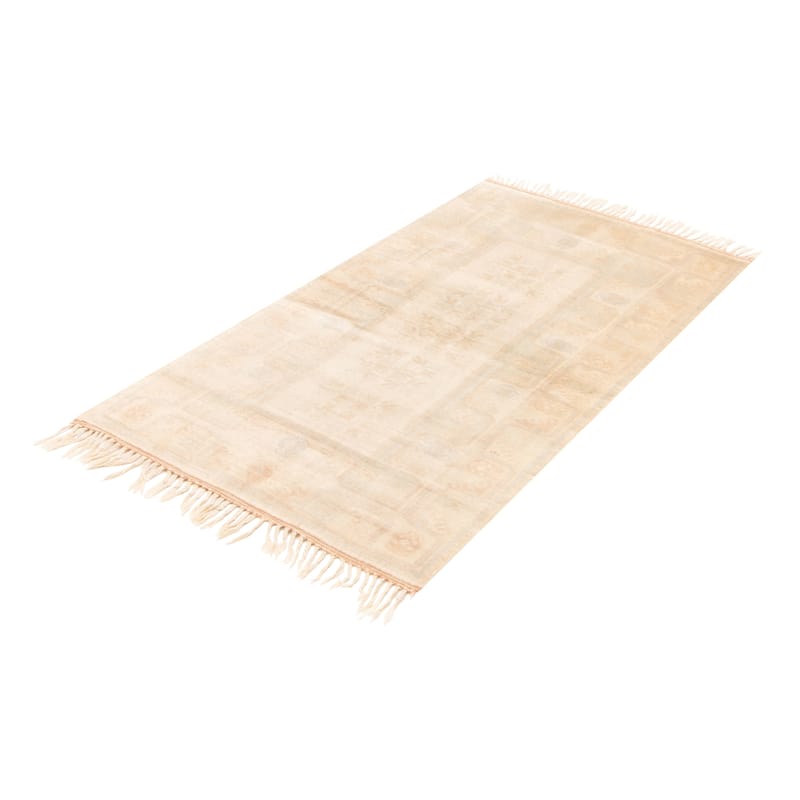 ECARPETGALLERY Hand-knotted Andelz Khaki Wool Rug - 4'0 x 6'2