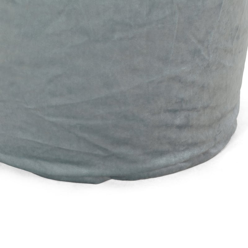 Gwinnett Modern Velveteen Cylinder Pouf by Christopher Knight Home