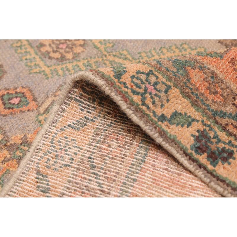 ECARPETGALLERY Hand-knotted Antalya Vintage Grey Wool Rug - 3'3 x 5'4