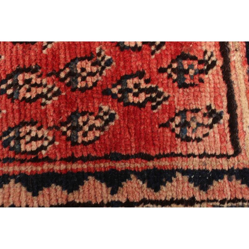 ECARPETGALLERY Hand-knotted Andelz Red Wool Rug - 3'4 x 6'6