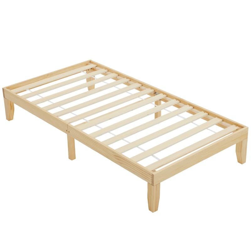 Modern Concise Style Solid Wood Bed Frame