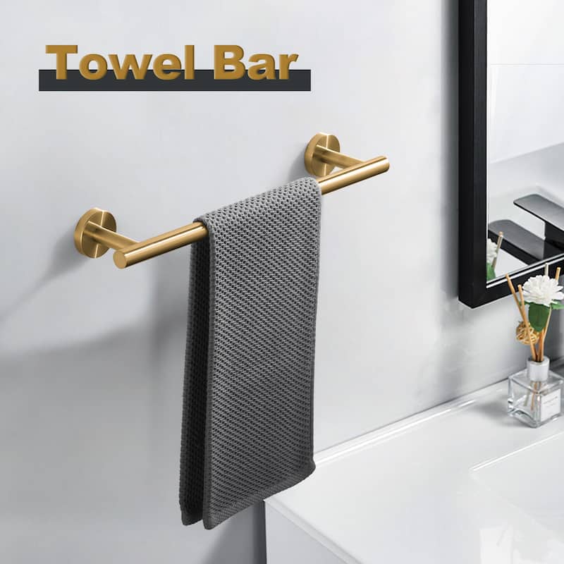 WOWOW Mutiple length Wall Mounted Stainless Steel Towel Bar