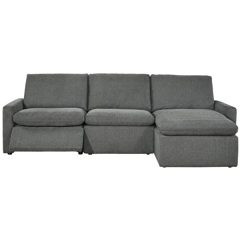 Signature Design by Ashley Hartsdale 3-Piece Reclining Sofa Chaise - 109.5" W x 64" D x 38.5" H