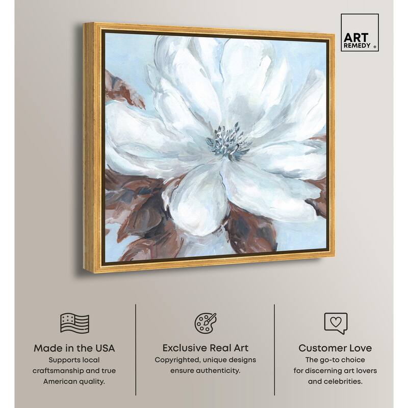 Delicate Blooms II Canvas by Art Remedy