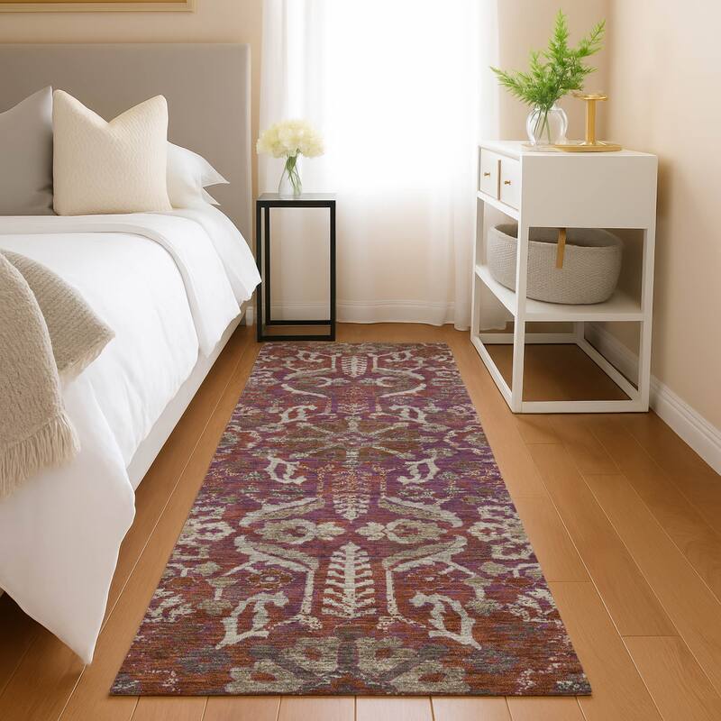 Machine Washable Indoor/ Outdoor Global Firestone Chantille Rug