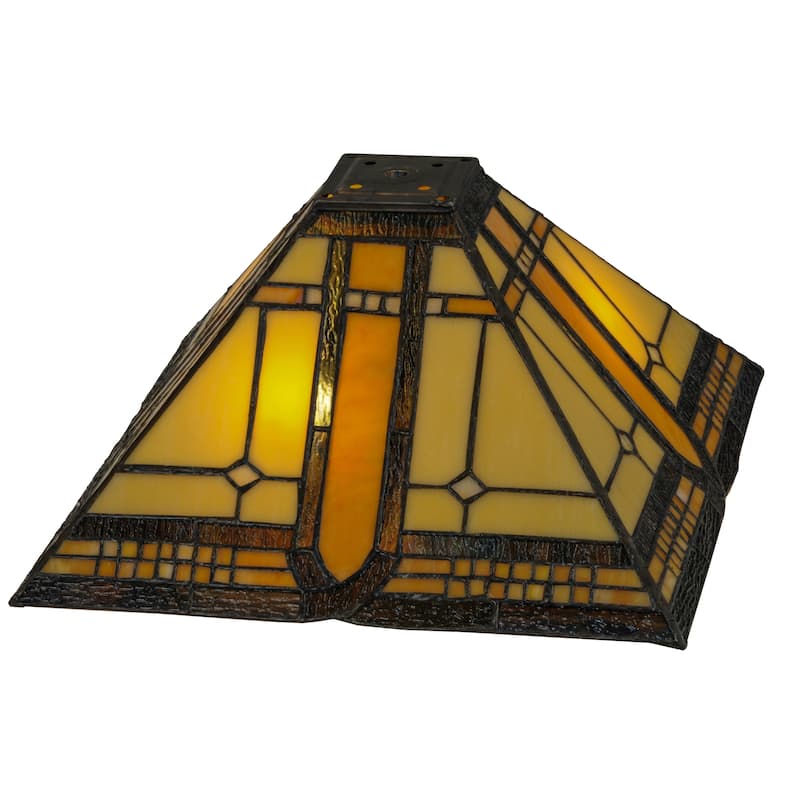 13"Sq Sierra Prairie Mission Shade