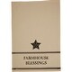 preview thumbnail 3 of 3, Farmhouse Star Country Life Muslin Unbleached Natural Tea Towel Set of 2 19x28 - Tea Towel 28x19