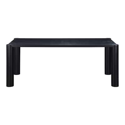 Aurelle Home Posy Modern Solid Oak Dinning Table