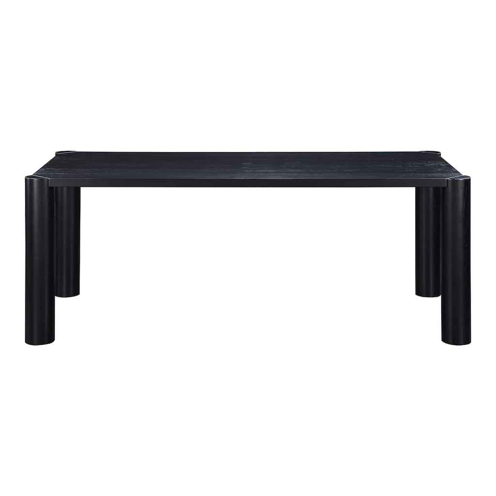 Aurelle Home Posy Modern Solid Oak Dinning Table