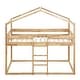 preview thumbnail 17 of 25, Twin Over Twin Bunk Bed with Tent and Fun Design