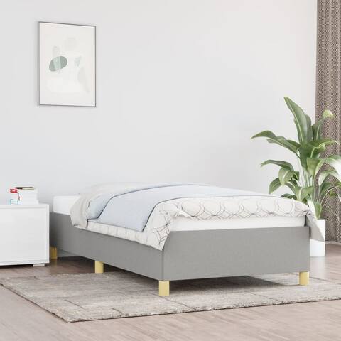 vidaXL Bed Frame King Fabric Double Bed Base Furniture Multi Colors/Sizes