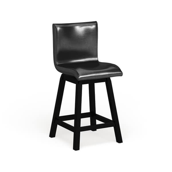 Hace Contemporary Black Counter Height Chairs (Set of 2) by Furniture of America On Sale Bed