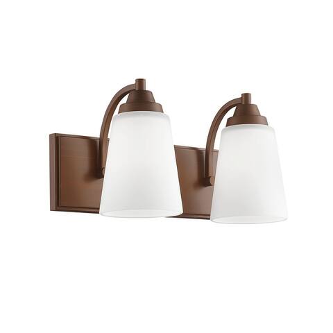 Millennium Lighting 2 Light Bathroom Vanity Fixture in Multiple Finishes